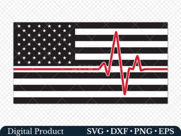 American Flag Svg, Nurse Flag Svg