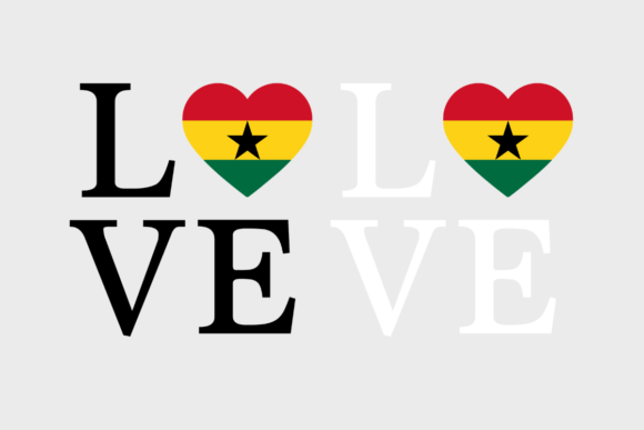 Ghana Flag SVG PNG for Crafts and Graphics