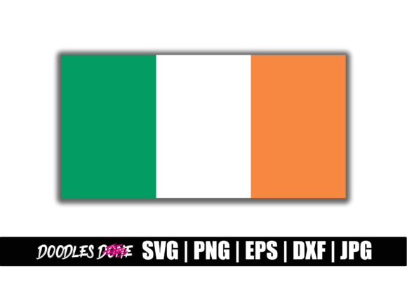Ireland Flag SVG for Graphics and Crafts