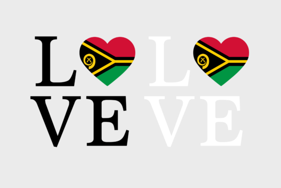 Vanuatu Flag SVG PNG for Crafts & Graphics