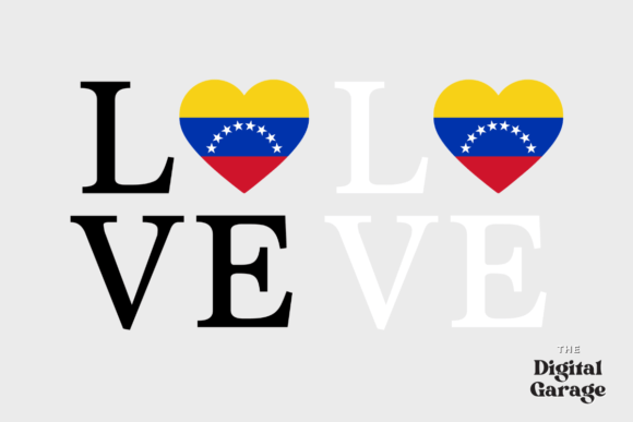 Venezuela Flag, Love Venezuela, SVG PNG