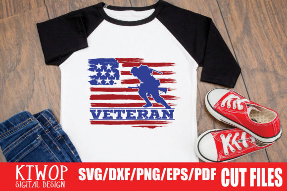 Veteran USA Flag Graphics and Crafts